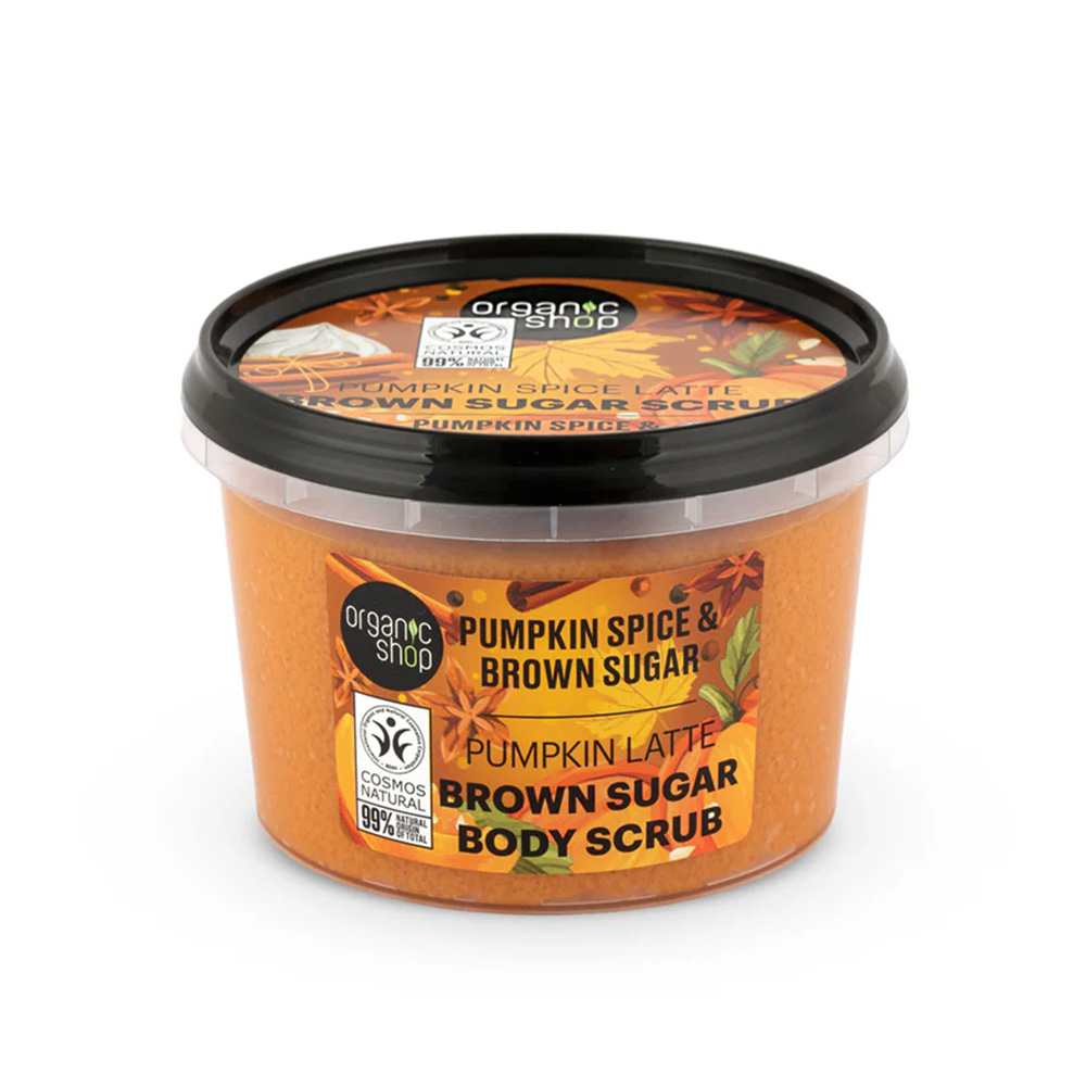 Scrub de corp Organic Shop Pumpkin Spice Latte 250 ml